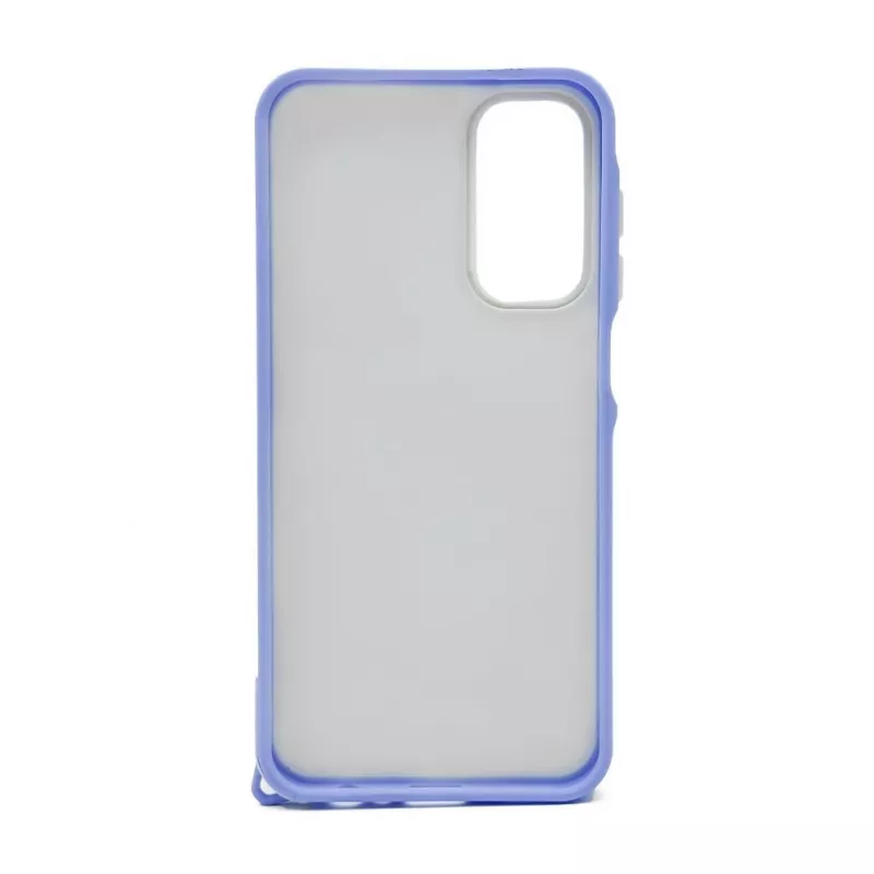 iLike Samsung Galaxy A15 epoxy cartoon cover hoesje paars wit