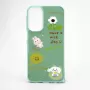 iLike Samsung Galaxy A15 Epoxy Cartoon Cover Lichtgroen