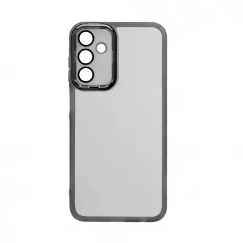 iLike Samsung Galaxy A15 Transparant Hoesje en Camerabescherming Zwart