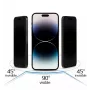 iLike Samsung Galaxy A17 5G Tempered Privacy Glass screenprotector zwart