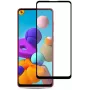 iLike Samsung Galaxy A21s 2.5D Black Frame Full Glue gehard glas screenprotector