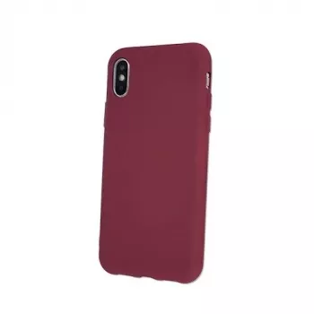 iLike Samsung Galaxy A21s Liquid Siliconen Case Burgundy
