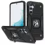 iLike Samsung Galaxy A34 5G Ring Armor Case zwart
