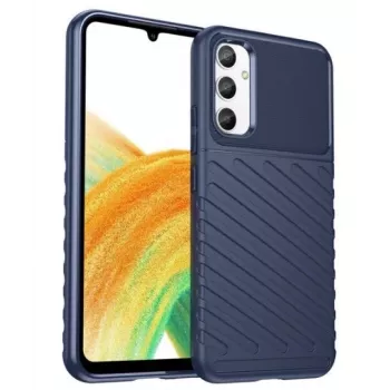 iLike Samsung Galaxy A34 5G Silicone Armor Case blauw