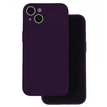 iLike Samsung Galaxy A35 5G silicone hoesje pruim
