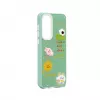iLike Samsung Galaxy A35 Epoxy Cartoon Cover lichtgroen