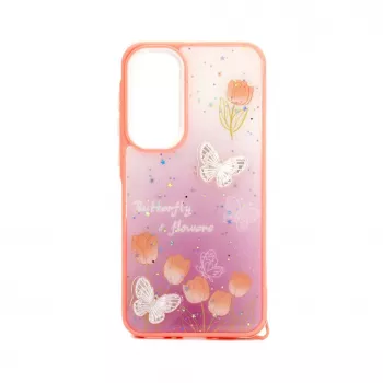 iLike Samsung Galaxy A35 EPOXY CARTOON COVER lichtroze