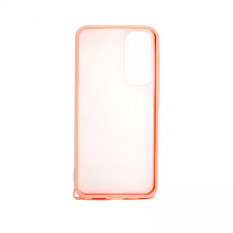iLike Samsung Galaxy A35 Epoxy Cartoon Cover Rosé rood