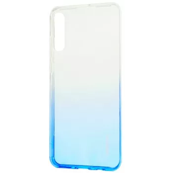 iLike Samsung Galaxy A50 gradient TPU hoesje blauw