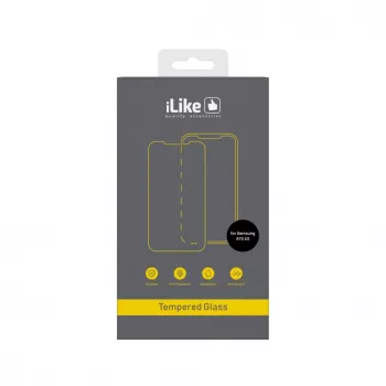 iLike Samsung Galaxy A72 4G 0,33mm vlak helder gehard glas displaybescherming