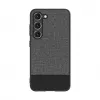 iLike Samsung Galaxy S23 achterkant cover kunststof leer grijs