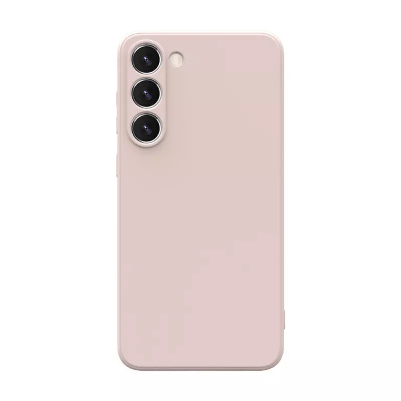iLike Samsung Galaxy S23 Plus Nano Siliconen Case Beige