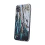 iLike Samsung Gold Glam Hoesje voor Samsung Galaxy A14 4G / A14 5G Feathers