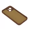 iLike Siliconen hoesje voor Samsung Galaxy A37 5G, bruin