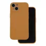 iLike Silicone Case voor Samsung Galaxy A35 5G - bruin