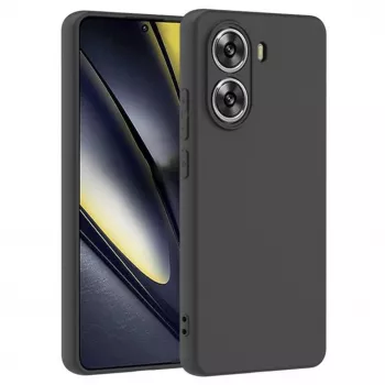 iLike Siliconen Hoesje voor Xiaomi Poco X7 Pro 5G - Zwart