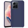 iLike siliconenhoes voor Xiaomi Redmi Note 12 4G donkerblauw
