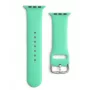 iLike Silicone Strap APS Siliconen Horlogeband voor Apple Watch 8/7/6/5/4/3/2/SE (41/40/38mm) Armband Mint