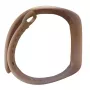 iLike Siliconenarmband voor Xiaomi Mi Band 5 / 6 / 7 (18x250mm) Roze