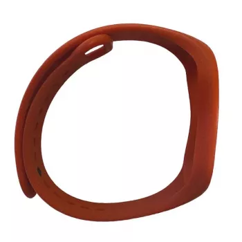 iLike silicone bandje voor Xiaomi Mi Band 5 / 6 / 7 (18x250mm) rood