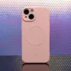 iLike Simple Color Mag Case voor Samsung Galaxy A57 5G roze