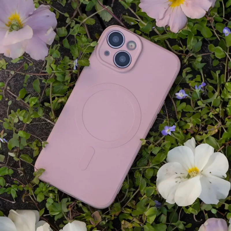 iLike Simple Color Mag Case voor Samsung Galaxy A57 5G roze