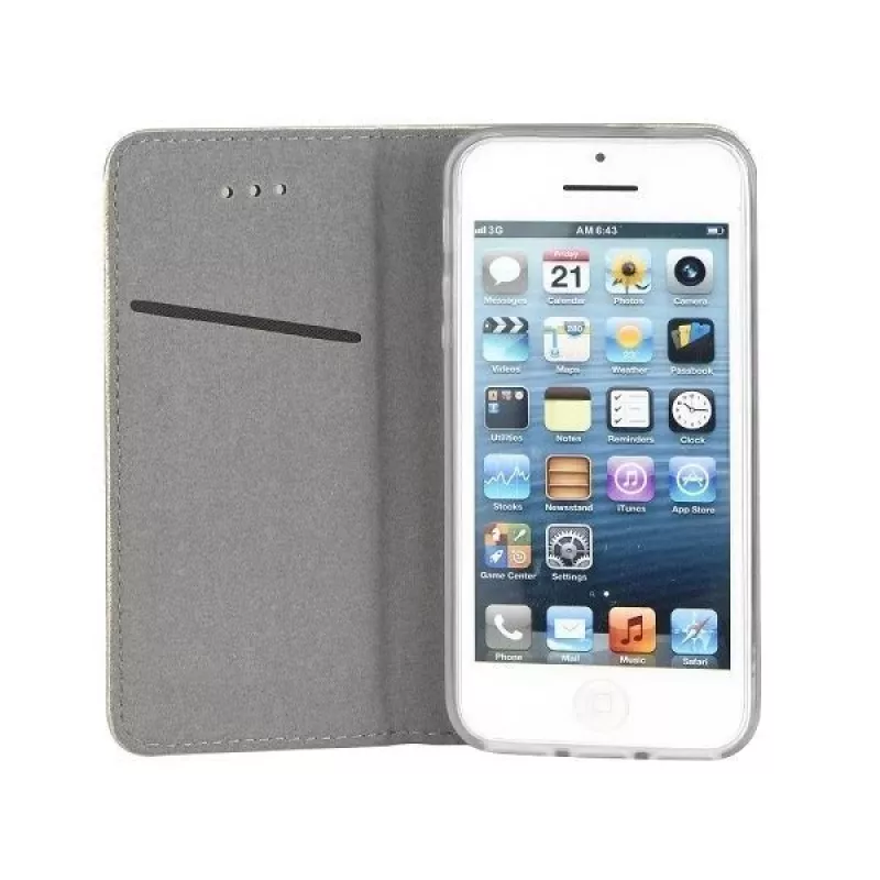 iLike Smart Magnet Book Case voor Xiaomi Redmi A3, zwart