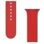 iLike Strap APS siliconen band voor Apple Watch 8/7/6/5/4/3/2/SE (41/40/38mm) rood