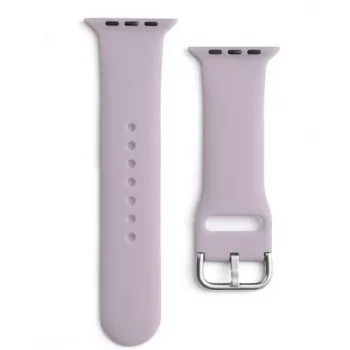 iLike Strap APS siliconen band voor Apple Watch 8/7/6/5/4/3/2/SE (41/40/38mm) paars