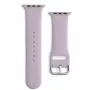 iLike Strap APS siliconen band voor Apple Watch 8/7/6/5/4/3/2/SE (41/40/38mm) paars