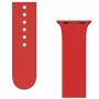 iLike Strap APS silicone armband voor Apple Watch Ultra / Series 8/7/6/5/4/3/2 / SE (45/44/42mm) - rood