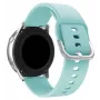 iLike Strap TYS universeel 22mm smartwatch-armband - zwart siliconen