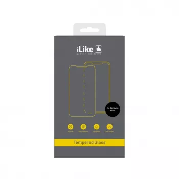 iLike Gehard Glas Screenprotector voor Samsung Galaxy A02s (0,33 mm, helder)