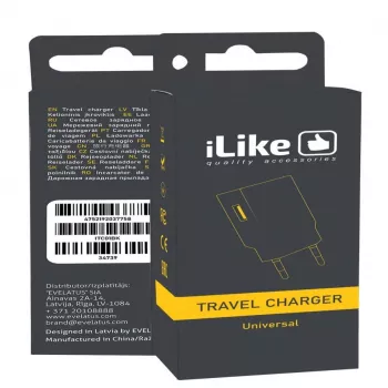 iLike Reisoplader ITC01 Zwart