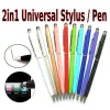 iLike Universele PN1 universele 2-in-1 capacitieve touch stylus met pen (smartphone en tablet) zilver