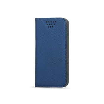 iLike Universele Smart Magnet 4.7-5.3 Donkerblauw Portemonnee Hoesje