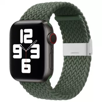 iLike Watch 38/40/41mm Braided Fabric Band groen
