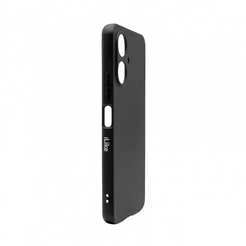 iLike Xiaomi Poco M6 nano siliconen hoesje zwart