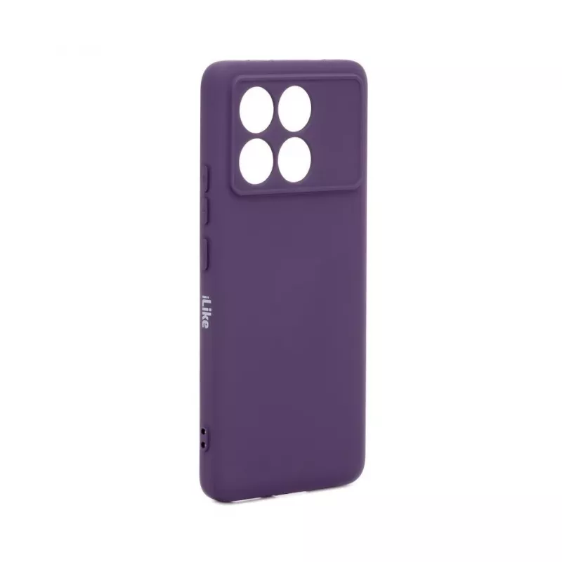 iLike Xiaomi Poco X6 Pro nano-silicone hoesje lila