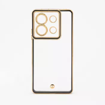 iLike Xiaomi Poco X6 Pro TPU+PC met camerabescherming transparant zwart