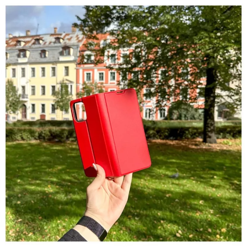 iLike Xiaomi Redmi 12 book case slim rood