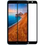 iLike Xiaomi Redmi 7A 2.5D zwart frame full glue gehard glas screenprotector