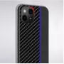 iLike Xiaomi Redmi 9C / 10A Tel Protect CARBON-hoesje zwart blauw