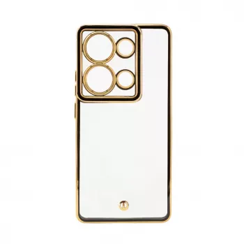 iLike Xiaomi Redmi Note 13 Pro 4G hybride hoes met camerabescherming, transparant zwart