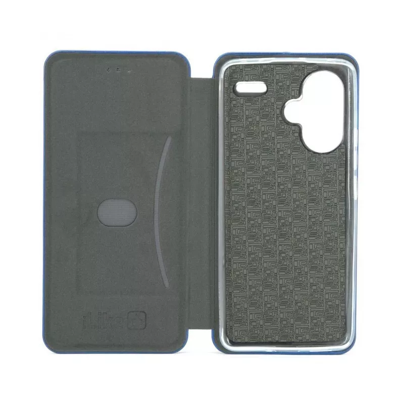 iLike Xiaomi Redmi Note 13 Pro Plus 5G Book Hoesje Slim Midnight Blue