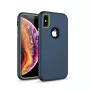 iLike Xiaomi Redmi Note 7 Defender Solid 3in1 hoesje navy blue
