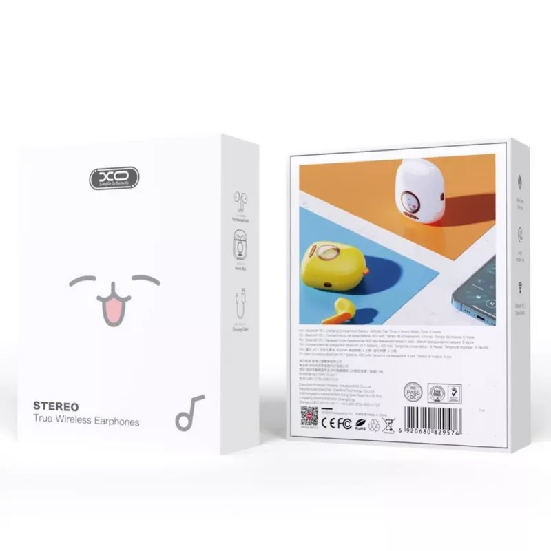 iLike XO Bluetooth-oordopjes G6 TWS wit