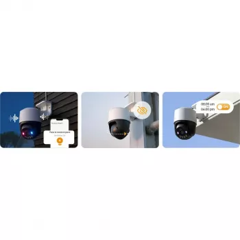 Imou PS7FP-8X0 8MP 4K PoE pan/tilt IP-camera met nachtzicht en intercomfunctie