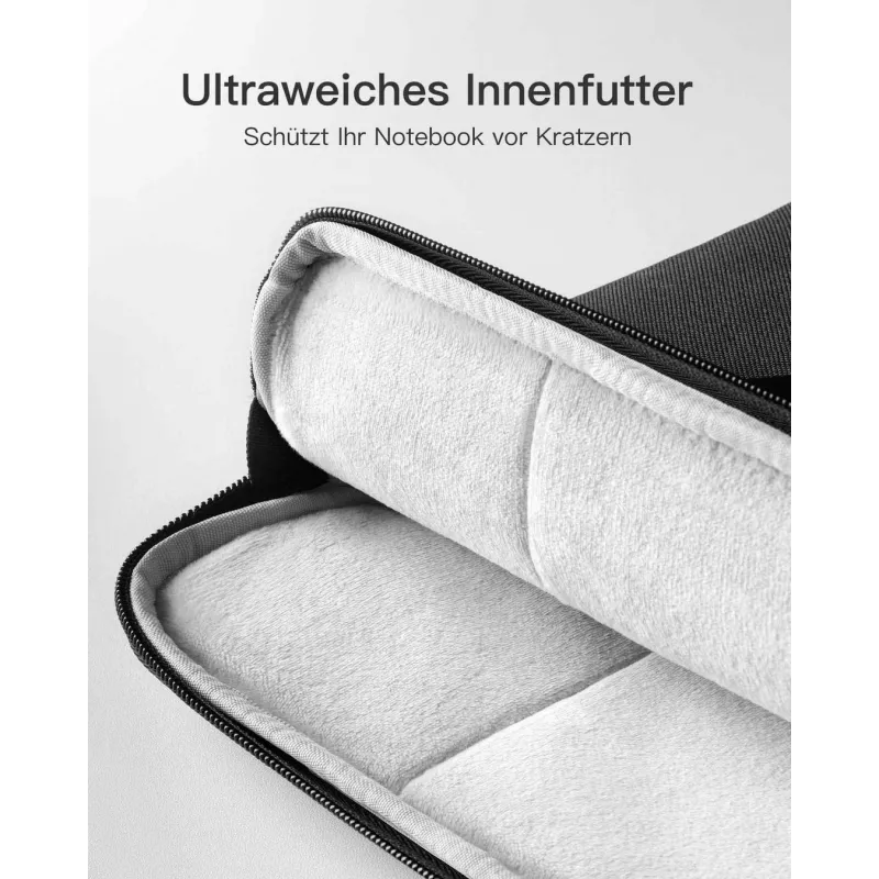 Inateck 13 Laptoptas compatibel met 14 MacBook Pro/Air
