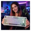 INCA gaming-toetsenbord RGB GraySwitch USB-C/BT 2,00 m wit (IKG-455)